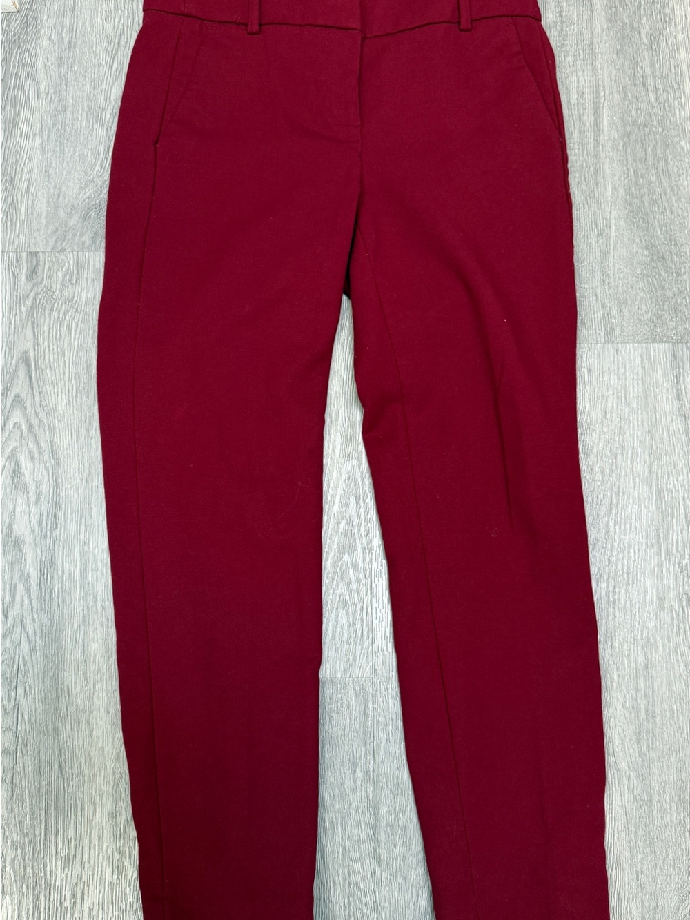 J.Crew Pants Women’s Red Cameron Slim Stretch Dress Pants Size 4 Style G8547